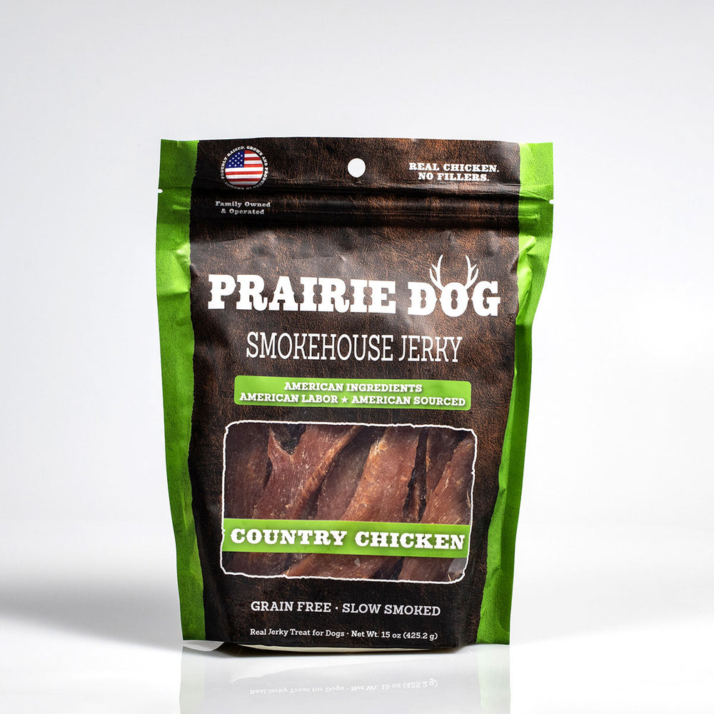 Smokehouse Jerky Country Chicken Dog Treats, 15-oz bag